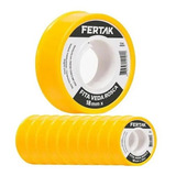 Fita Veda Rosca 18mm X 50m Premium Vedação Kit 10 Unidades