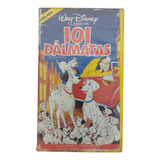 Fita Vhs - 101 Dálmatas (dublado) Desenho Walt Disney 
