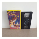 Fita Vhs A Bela E A Fera - Clássico Disney - Dublado