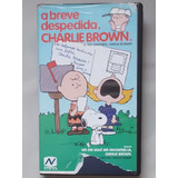 Fita Vhs A Breve Despedida Charlie Brown