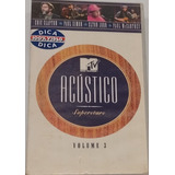 Fita Vhs Acústico Mtv Superstars Vol 3 Clapton Mccartney 