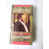 Fita Vhs Christmas With Luciano Pavarotti