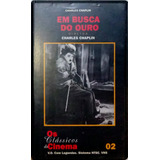 Fita Vhs Clássicos Cinema 2 Em Busca Do Ouro Chaplin Altaya 