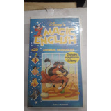 Fita Vhs Desenho Disneu Magic English Animais Selvagens 20