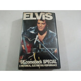 Fita Vhs Elvis Presley 68 Comeback Special Raro 