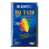 Fita Vhs Emtec Eq T-120