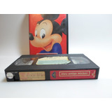 Fita Vhs Original Meu Amigo Mickey Walt Disney 1990 (usada)
