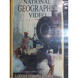 Fita Vhs Original National Geographic Video A Grande Ferrov