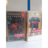 Fita Vhs Os Defensores Da Terra E Super Homen 
