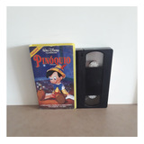 Fita Vhs Pinóquio - Clássico Disney - Dublado