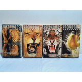 Fita Vhs Predadores Selvagens 4 Unidades