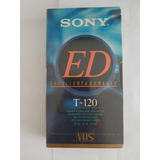 Fita Vhs Sony Ed - T120 (lacrada)