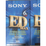 Fita Vhs Sony Original Lacrada