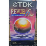 Fita Vhs Tdk Revue T-120 Lacrada