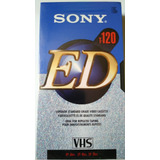 Fita Vhs Virgem Sony Ed T-120