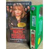 Fita Vídeo Vhs Mentes Perigosas Michelle Pfeiffer Original