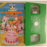 Fita Vídeo Vhs Original - O Aniversário De Pluto - Disney