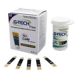 Fitas Reagentes G Tech Free1 Teste De Glicemia Com 50