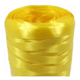 Fitilho Decorativo Embrulho Presente 5mmx50m Amarelo
