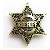 Fivela P/ Cinto Xerife Delegado Polícia