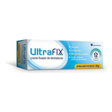 Fixador De Dentadura 12 Horas Ultrafix Sem Sabor Creme 20g