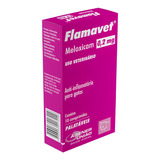 Flamavet 0,2mg Anti-inflamatório Exclusivo Gatos 10 Compr.