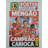 Flamengo Campeão Carioca 2014 Revista Pôster