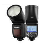 Flash Godox V1-f Cabeça Redonda Ttl Speedlight Para Fujifilm