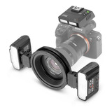 Flash Macro Twin Lite Meike Mk-mt24 Para Câmeras Sony Dslr