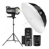 Flash Tocha Godox Sk400ii Sombrinha 180cm