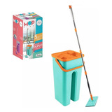 Flat Mop Multiuso Wash Slim Vertical Lava Seca Refil Extra