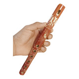 Flauta Artesanal Madeira Indígena Quena Indígena Sopro Unico