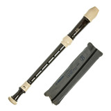 Flauta Doce Contralto Yamaha Barroca Yra-38biii Marrom