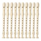 Flauta Doce Germanica Yamaha Soprano Yrs 23 G Kit 10 Flautas