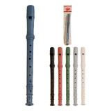 Flauta Doce Instrumento Sopro 30cm Brinquedo Musical