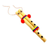 Flauta Embulo De Madeira Bambú Efeito - Instrumento Musical