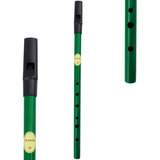 Flauta Irlandesa Feadóg Tin Irish Whistle Re D Verde