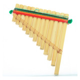 Flauta Pan Profissional Tenor Bambu Modelo Antara Madeira