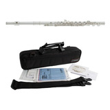 Flauta Transversal Soprano C Yfl-212 Prata Yamaha