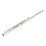 Flauta Transversal Soprano Yamaha Yfl222 Com Estojo Yfl-222
