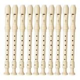 Flauta Yamaha Doce Soprano Barroca Yrs 24b Kit 10 Flautas Fn