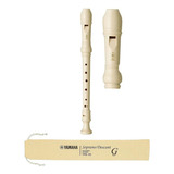 Flauta Yamaha Doce Soprano Germânica Yrs23g