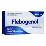 Flebogenol Pinus Pinaster 50mg Caixa Com 30comp Metalab