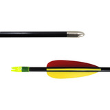 Flecha Fibra De Vidro Man Kung 30 P/ Arco - Ponta Fixa