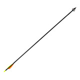 Flecha Tiro Ao Alvo C/3 Laminas Caça Fibra De Vidro 78,5cm