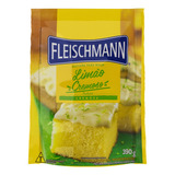 Fleischmann Mistura Para Bolo Cremoso Limão Sachê 390g
