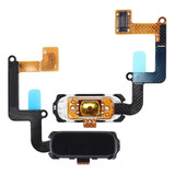 Flex Botão Home Para Galaxy A7 2017 A720 A320 A520 Preto 