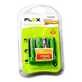 Flex Gold Recarregável Fx-aa27b4 Bateria Pilha