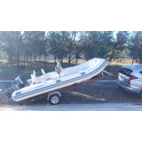 Flexboat Sr 500 (casco 2006 / Motor 2010) + Motor Apoio 8hp
