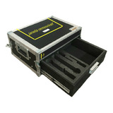 Flight Case Para Microfone Shure Senheiser Com Janela Remov.